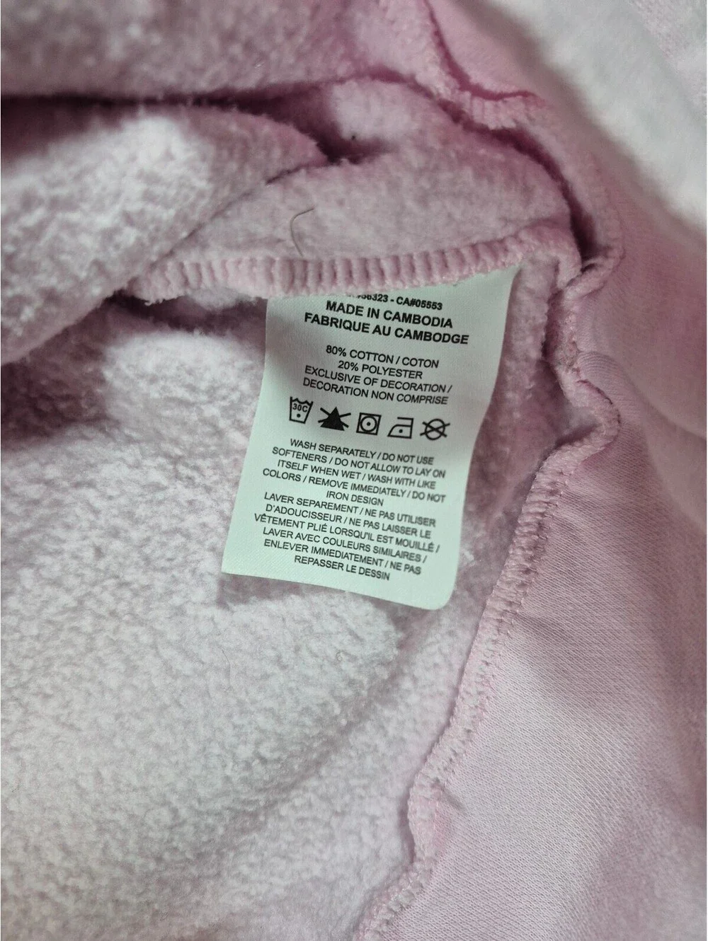 Nike Girls Pink Fleece Pullover Hoodie Triple Swoosh Youth Medium NWOT